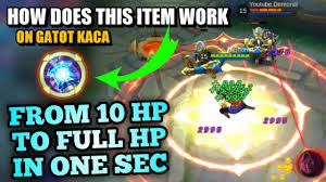Spell Vamp On Gatot Kaca Amazing Results Mobile Legends Experiment Youtube
