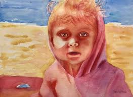 Shivering Painting by Christine Beard