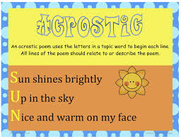 Related Image Haiku Poems For Kids Acrostic Poem For Kids Acrostic Poem Examples