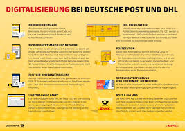Einfach online frankierung kaufen, auf unseren etiketten ausdrucken, aufkleben, fertig! Deutsche Post Dhl Group Post Paket Digital