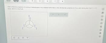 Solved Draw a Newman projection of 2-bromo-2-methylbutane in | Chegg.com