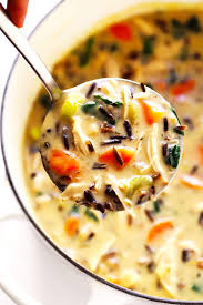 Chicken & bok choy soup with ginger & mushrooms. Chicken And Wild Rice Soup Recipe Gimme Some Oven