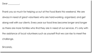 Create a professional donation request online. Best Volunteer Thank You Note Examples Wording Ideas