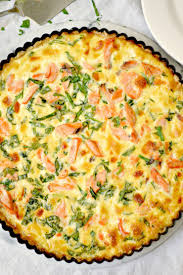 Wrap in baking paper and place in an airtight container to keep the crustless salmon quiche moist. Salmon Quiche Frugal Mom Eh
