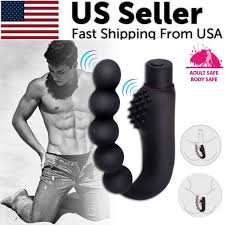 Prostate Vibrating Massager Dildo Anal-Butt Plug G-spot Sex Toy For Women  Men | eBay