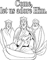 Printable Three Wise Men Coloring Page For Kids Three Wise Men Coloring Pages For Kids Jesus Coloring Pages