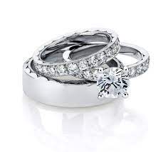 Wedding Set From Tacori His And Hers Wedding Ring Trio Sets Wedding Rings Sets His And Hers White Gold Wedding Ring Set