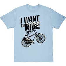 I Want To Ride My Bicycle T-Shirt | RedMolotov