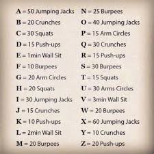 A hiit workout with a twist; Johnson Health Tech On Twitter Looking For A Workout Try The Alphabet Workout Spell Out Your Name And Hit The Gym Wellnesswednesday Https T Co G4mpq2deti Twitter