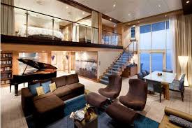 Royal Caribbean Loft Suites Cruise Ship Interior Design Home Great Rooms Living Spaces