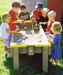 Sand Table The Adventurous Child Preschool Playground Sand Table Kids Play Equipment