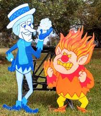 Pin By Becca Laky On Christmas Christmas Yard Art Christmas Cutouts Christmas Yard Decorations Friends call me snow miser i'm mister heat blister. christmas yard decorations