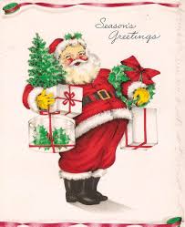 Maybe you would like to learn more about one of these? Christmas Illustration 825 Vintage Christmas Cards Santa Claus With Christmas Gifts Painting By Tuscan Afternoon