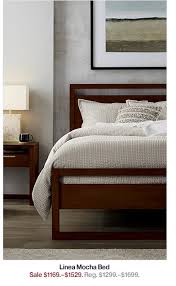 No matter your preference, framed photos and other decorative objects placed on top complete the cozy aesthetic. Crate And Barrel On Sale Bedroom Furniture Milled