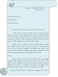 Contoh Surat Meminta Uang Kepada Orang Tua Dalam Bahasa Jawa Surat Orang Tua Bahasa