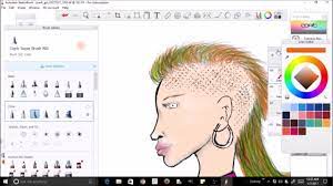 Autodesk Sketchbook Pro Punk Girl Speed Draw Paint Sketch Book Sketchbook Pro Punk Girl