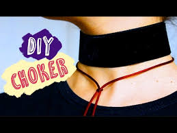 Mine was just around 12″. How To Make A Choker Necklace Diy Choker Instructables