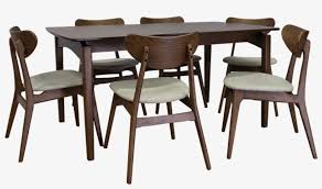 Black leather s33 armchair from thonet. Rectangle Table For 6 Completed With Upholstered Bentwood Small Dining Table Set Philippines Png Image Transparent Png Free Download On Seekpng