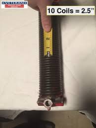 Measuring the length of garage door springs. How Can I Measure The Size Of My Garage Torsion Springs