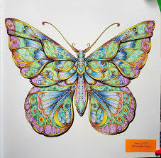 You can tear the book apart and hang the pages on your wall. Magical Jungle Coloring Book Finished Pages Ehlla Eh Eh