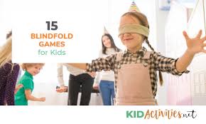 Each player should hold the paper plate on his/her own head and be ready to draw on it with the pencil. 15 Fun Blindfold Games For Kids Kid Activities