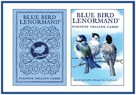 Lenormand card meanings and combinations. Reading With The Blue Bird Lenormand Card Deck Birds Sun Tree Mountain Heart Woman Living With Cards