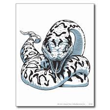 Nagini Postcard Tattoos Postcard Thank You Cards