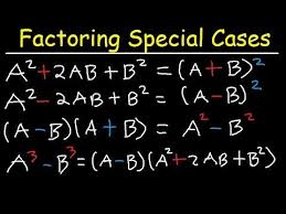 Factoring Special Cases And Forms Of Binomials Trinomials Differenc Precalculus Polynomials Organic Chemistry Tutor
