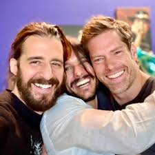 Joy with brothers after finishing a recording session that completed our  Season 3 filming portion. Now I gotta get you these episodes! The first two  will be released in theaters November 18