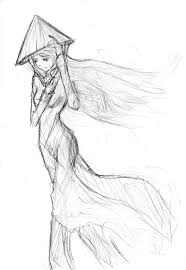 Ao Dai By Tiearius Vietnam Tattoo Character Art Culture Art