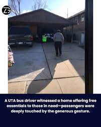 I am a transit bus operator (UTA). Today as I pulled up to a bus stop in  Bountiful, Utah, I saw into the garage of a home adjacent to the bus stop.