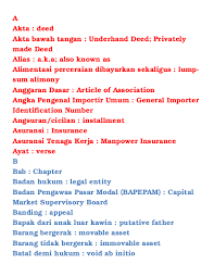 Mencetak tanda bukti lapor diri. Doc Istilah Istilah Hukum Dalam Bahasa Inggris Full Colour Amiruddin Muhammadiyah Academia Edu