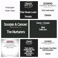 Comparing sun signs can give a good general idea of compatibility. Scorpiocancer Scorpio And Cancer Scorpio And Cancer Relationship Scorpio Men
