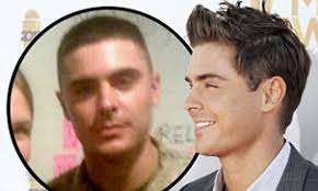 Zac efron is a sex symbol and he's short. Zac Efron Trades His Trademark Floppy Hair For A Military Buzz Cut Daily Mail Online