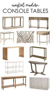 Coastal Modern Console Tables Modern Console Tables Modern Console Coastal Style Decorating