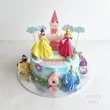 Decorate and make delicious and yummy birthday cake for the. Princesses On A Choco Indulgence Cake Princess Birthday Cake Princess Party Cake Disney Princess Cake