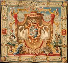 Arms Of The Greder Family Of Solothurn Switzerland Ca 1691 94 French Possibly Paris Or Lorraine The Metro Tapisserie Textile Tapisserie