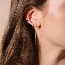 fine ear cuff ear jewelry ear cuff multiple piercings earrings