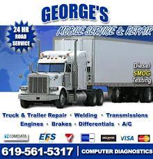 Mobile mechanic san diego, #1 trusted brand, best ratings, we come to you onsite mechanic shop, traveling san diego mobile mechanics, your mobile mechanics san diego, have you ever needed to have an onsite automobile repair job or service work or may you've been in need of a car. George S Mobile Service San Diego Ca Truck Stop Service Directory