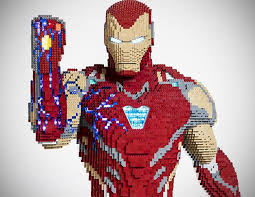 Lego Made A 35 000 Piece Life Sized Iron Man Here S An Up Close Look Hot Toys Iron Man Iron Man Lego