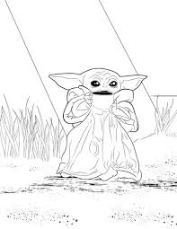 3120 x 2455 file type: Coloring Pages For You To Use R Babyyoda Baby Yoda Grogu Know Your Meme