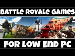 Top 3 Amazing Battle Royale Games For 1 Gb Or 2 Gb Ram Pc Youtube
