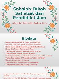 Abu bakar assidiq is on facebook. Slide Aisyah Abu Bakar