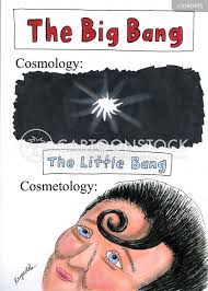 Cosmology Cartoons and Comics