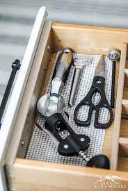 Here is part of my late winter kitchen rejuvenation series, in which i give my kitchen a bit of a face lift. 25 Clever Cleaning Organizing Hacks Using Shelf Liners Making Lemonade