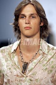 Scott Walhovd wearing Linda Loudermilk Spring 2006