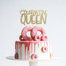 Wishing you a magical birthday. Happy Quarantine Birthday Cake Topper Quarantine Birthday Cake Decor Quarantine Party Lock Down Birthday Party Decoration Suppliers Toys Games Cake Toppers