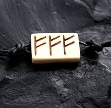 денежный картинки для привлечения денег и удачи на рабочий стол Runa Fehu Nanesyonnaya Trizhdy Samaya Dejstvennaya Formula Dlya Privlecheniya Dostatka Runy Oberegi Runy Vikingov