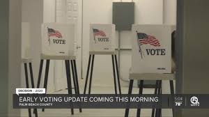 Palm Beach County Supervisor Of Elections Holds News Conference About Early Voting Mail In Ballots