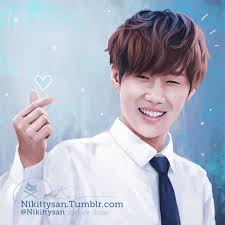 Quick Paint I Did In Between Working On My Other Project He Was Too Cute On Weekly Idol U Fan Art Infinite Art Infinite